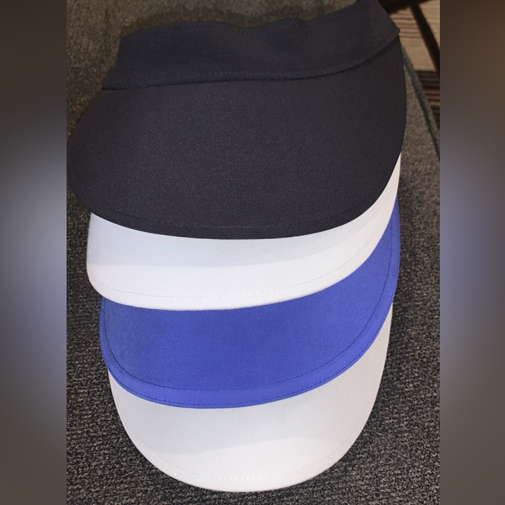 lululemon athletica Black, White, and Blue Visors